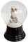 VIENNA SNOWGLOBE Schneekugel Echtglaskugel - Fast wie echter Schnee Motiv: Schneeeule, 8 cm, Schneeeule Groß