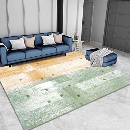 Dekoration Wohnung Modern Auslegware Grüner, Moderner, Minimalistischer Wohnzimmer-Schlafzimmer-Sofa-Couchtisch-Decken-Kristall-Samt-Teppich Teppich Petrol 40X60cm