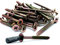 DOJA Barcelona | Kreuzschlitz Spanplattenschrauben mit Bit Spitze | 50 Holzschrauben Set 5x80 mm + 1 PZ2 Bit | Senkkopf Schrauben Verzinkt | Holzbauschraube | Tellerkopfschrauben | Universalschrauben