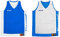 Spalding - Wende-Tank-Top - Basketball-Top - Blau/Weiß - Größe 140 - Sportbekleidung - Basketball