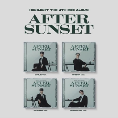 HIGHLIGHT - 4th Mini Album AFTER SUNSET [JEWEL ver.] (Random ver.)