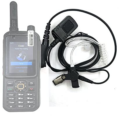 YZTERA Original Inrico Airtube Kopfhörer AT-320 für POC Radio Inrico PTT T320 T400 Netzwerk Radio Kopfhörer