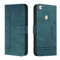 Bravoday Cover per Huawei P8 Lite 2017 / P9 Lite 2017, Flip Custodia in Pelle PU Portafoglio Custodia per Huawei Nova Lite / GR3 / Honor 8 Lite, con Slot per Schede, Verde