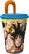 ALMACENESADAN, 4981, Pack vuelta al cole Dragon Ball; compuesto por vaso con caña 430 ml, producto reutilizable, sin BPA