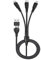 Unillous Multi USB Kabel, USB A/C Universal Ladekabel 5 in 1 Schnellladekabel mit iP Micro USB Typ C Multi Ladekabel Mehrfach Anschlüsse für Phone 15 14 13 12 11 Xs 8 7 Samsung Galaxy Huawei LG- 1.2M