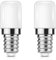 Eastiya E14 LED Kühlschranklampe, E14 LED Lampe 1.5W Ersatz für 15W Halogenlampen, Kaltweiss 6000K, 150LM, Nicht Dimmbar, LED Kühlschrankbirne für Kühlschrank, Nähmaschine, Salzlampe, 2er Set