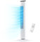 Emperial 40-inch Tower Fan - Bladeless Electric Cooling Fan with Oscillation, Remote Control, 3 Speeds, 3 Modes, 7 Hour Timer for Home, Office and Bedroom