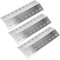 GFTIME 41 x 14cm Stainless Steel Universal Heat Plates Replacement Parts for Tepro Richfield, Allgrill model CBD-410BYB, Napoleons Rogue 2, Mayer Barbecue, Coobinox, Buffalo Grill, 3 Pieces