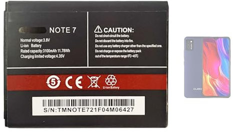 Aousavo Cubot Note 7 ersatz akku Kompatibel mit Cubot Note 7 akku