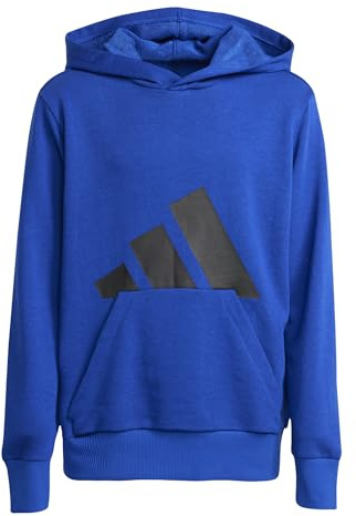 adidas Unisex Kids ESSENTIALS BIG LOGO HOODIE, team royal blue/black, 7-8 Years