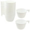 DUE ESSE S.N.C. DI SABATINI ALDO PZ 250 TAZZINA BIANCA 200 ML PER CAPPUCCINO CON MANICO TAZZA BICCHIERE CAFFE' IN PLASTICA COFFEE AND HOT DRINKS