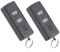 AKVF 2 confezioni Telecomando Garage Compatibile con Hormann HSE2-40, HSM4-40, HS4-40, HSE4-40 per Hormann 40,685MHz Pulsanti Grigio Telecomando