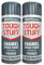 DIOXSTAR Enamel Grey Primer Spray Paint, Fast Drying, Suitable for Wood, Plastic, Metal, Interior and Exterior Use, Hard Wearing & Smooth Finish, 400ml (2 PCS)