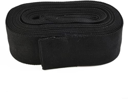 Manchon de protection en nylon de 7,6 m, gaine de tuyau hydraulique de 40 mm de diamètre, pour câbles de soudage Mig/Stick Noir