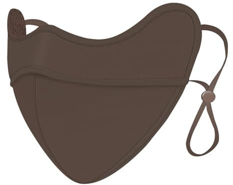 Quorvex Gesichtsbedeckung, warmes halbes Fleecefutter, Gesichtsschutz, für Damen und Herren, Winter, Motorrad, Outdoor, Radfahren, Skifahren, Sport, Schnee, Wandern