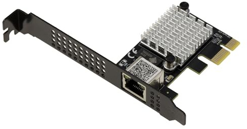 KALEA-INFORMATIQUE 10G Ethernet PCIe Gen4 portRJ45, 1G, 2.5G, 5G, 10G nätverkskort med Realtek RTL8127 Controller - höghastighets LAN-adapter för PC