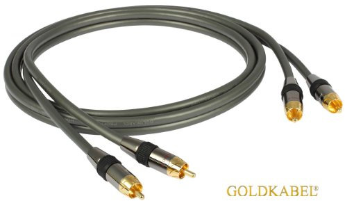 Goldkabel Profi Cinchkabel Stereo 1,50m