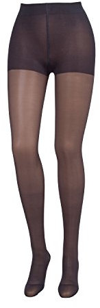 COMPRESSANA Calypso 70 den - Feinstrick Stützstrumpfhose - weich, luftig und transparent (appearance 20 den) - mittlere Stützwirkung mit 12-14 mmHg Kompression (Stütz-Klasse 2) - Größe II - Farbe schwarz - 1 Stück