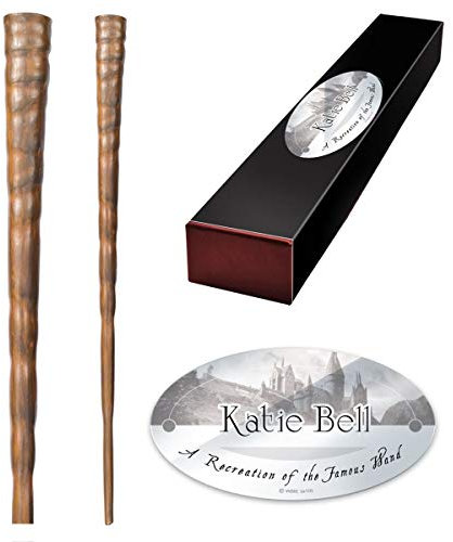 The Noble Collection - Katie Bell Character Wand - 11in (27cm) Wizarding World Wand with Name Tag - Harry Potter Film Set Movie Props Wands