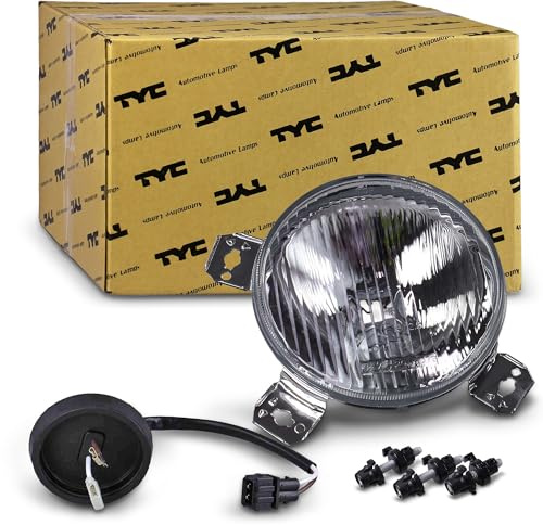 Goodpart TYC 20-3079-25-2 Main Beam Headlamp | Compatible with: VW Golf II