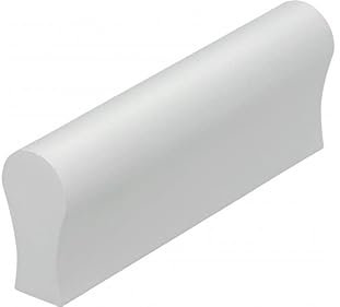 SIRO Möbelgriff Berlin, Schlicht, Aluminium silber natur matt, 64 mm x 23 mm x 12 mm, LA 32 mm, 1906F-64AL1