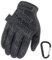 Mechanix WEAR ORIGINAL Einsatz-Handschuhe, atmungsaktiv & abriebfest + Gear-Karabiner, Original Glove in Schwarz, Coyote, Multicam/Größe S, M, L, XL (XL, Schwarz/Covert)