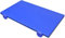 Tagliere in polietilene professionale blu 60x40x2+ fermi tondi Made in Italy