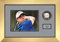 Kwik Picture Framing Ltd Signed golf ball display case Grey Mount - Gold Frame