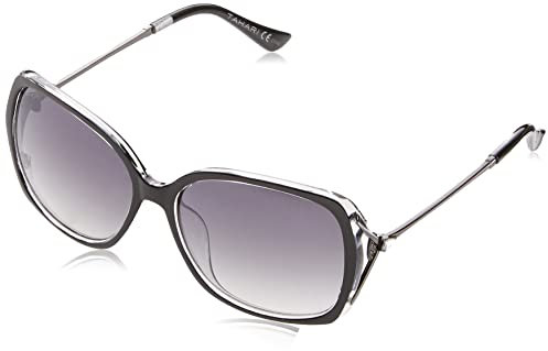 Tahari Damen Th724 Sonnenbrille, Schwarz, 60 mm