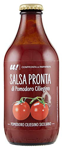 U! Confronta & Risparmia Salsa Pomodoro Ciliegino, 330ml