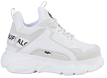 Buffalo Damen CLD CHAI Sneaker, Weiß, 39 EU