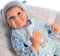 Scnbom 18zoll 46cm Reborn Babys mädchen lebensechte babypuppen vollsilikon Puppen wie echtes Toddler Junge