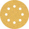 Bosch Professional 5x Expert C470 Sandpaper (for Hardwood, Paint on wood, Ø 115 mm, Grit 40, Accessories Random Orbital Sander)