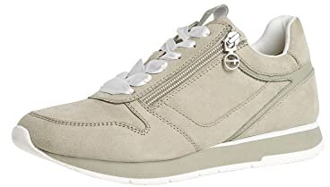 Tamaris Damenschuhe Schnürschuhe Sportive Sneaker Grün Freizeit, Schuhgröße:37 EU