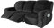 Housse de Fauteuil Inclinable en Velours Extensible, Housse de Fauteuil 8 Pièces, Housse de Chaise de Massage Antidérapante 3 Places, Housses de Canapé Lavables Pour la Famille, Protection de Chaise