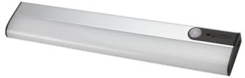 Integral LED SensorLux Warm White Motion Sensor Light with Magnetic Strip for Under The Stairs and Garages – Solid Aluminium Construction, high-Capacity Rechargeable 1600mAh Battery & Easy to Install