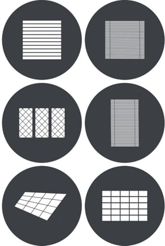 GODOX GOBO Set GP-GS4 für MG1200BI Spothalterung