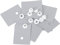 Generic TO-220 Thermo-Kühlkörper-Isolator-Pads mit Silikonfolie und Isolierpartikeln für LM78XX/LM317/TDAXX, 10 Stück