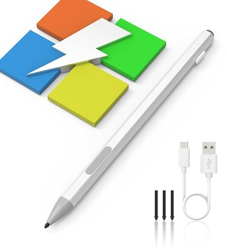 Surface Stylus Stift - Magnetischer Surface Pen - 4096 Druck Tilt & Palm Rejection Surface Pencil für Surface Pro 12/11AI+PC/11/10/9/8/X/7/6/5/4/3, Surface Go 3/2/Go/Laptop/Studio/Book 4/3/2/1