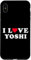 Hülle für iPhone XS Max I Love Yoshi Passende Freundin & Freund Yoshi Name