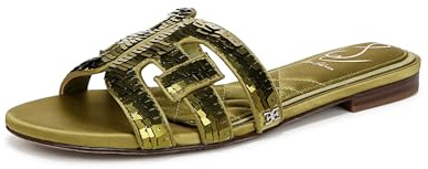 Sam Edelman womens Bay, Greentini Sequin, 4 UK