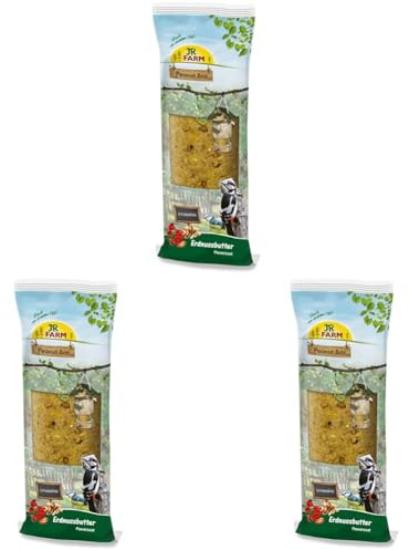 JR FARM Garden PBar Erdnussbutter Powersaat 350g (Packung mit 3)