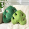 Monstera Deliciosa 3D-Blätter-Kissen, 45,7 cm und 35,6 cm, weiches Plüschkissen, für Wohnzimmer, Schlafzimmer, Hellgrün und Dunkelgrün, 2 Stück