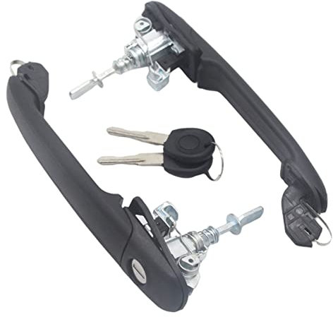 SVKVBNLNGK 6n0837207c/d 2 Türgriffe vorne Links rechts for 2 gleichen Schlüsseln passend for Polo 6n 6n1 6n2 passend for Sharan Seat passend for Alhambra passend for Galaxy Außentürgriff für Autos