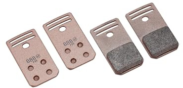 BBB Cycling DiscStop HP Gesinterte Scheibenbremsbeläge - Kompatibel mit Magura Gustav Pro - Hohe Hitzebeständigkeit & Langlebigkeit - BBS-87S