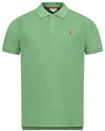 U.S. POLO ASSN. Herren Poloshirt (S-3XL) Basic Kurzarm Pique Polohemd P001