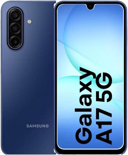 Samsng Galaxy A17 5G, AI Smartphone, Slim 7.5mm Frame, Large Screen, 50MP Camera, 256GB Storage, 8GB Ram, 5000 mAh Battery (Blue)