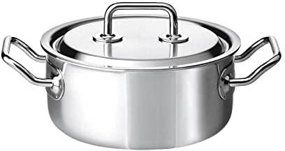 Spring Fleisch-/Gemüsetopf BRIGADE PREMIUM, mit Deckel, induktionsgeeignet, Ø 20cm, Höhe 12,0 cm, 3,7 L (H.Nr. 0415540620)
