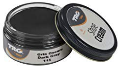 TRG The One Shoe Cream, Crème pour Cuir et Cuir synthétique, Gris (115 Dark Grey), 50 ML