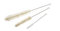 KitchenCraft Set di spazzole per bottiglie, filo, 3 pezzi, argento
